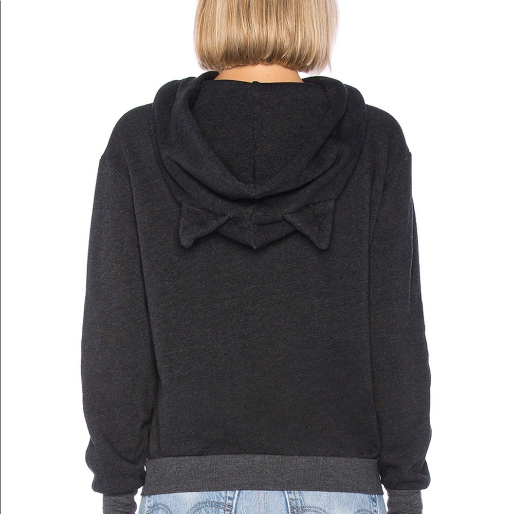 WILDFOX Coture:  I’m a cat Hoodie. Sz: S - Picture 4 of 8